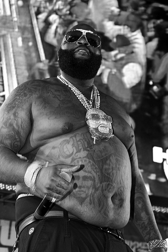 rick ross tattoos pictures. I didn#39;t know Rick Ross had a